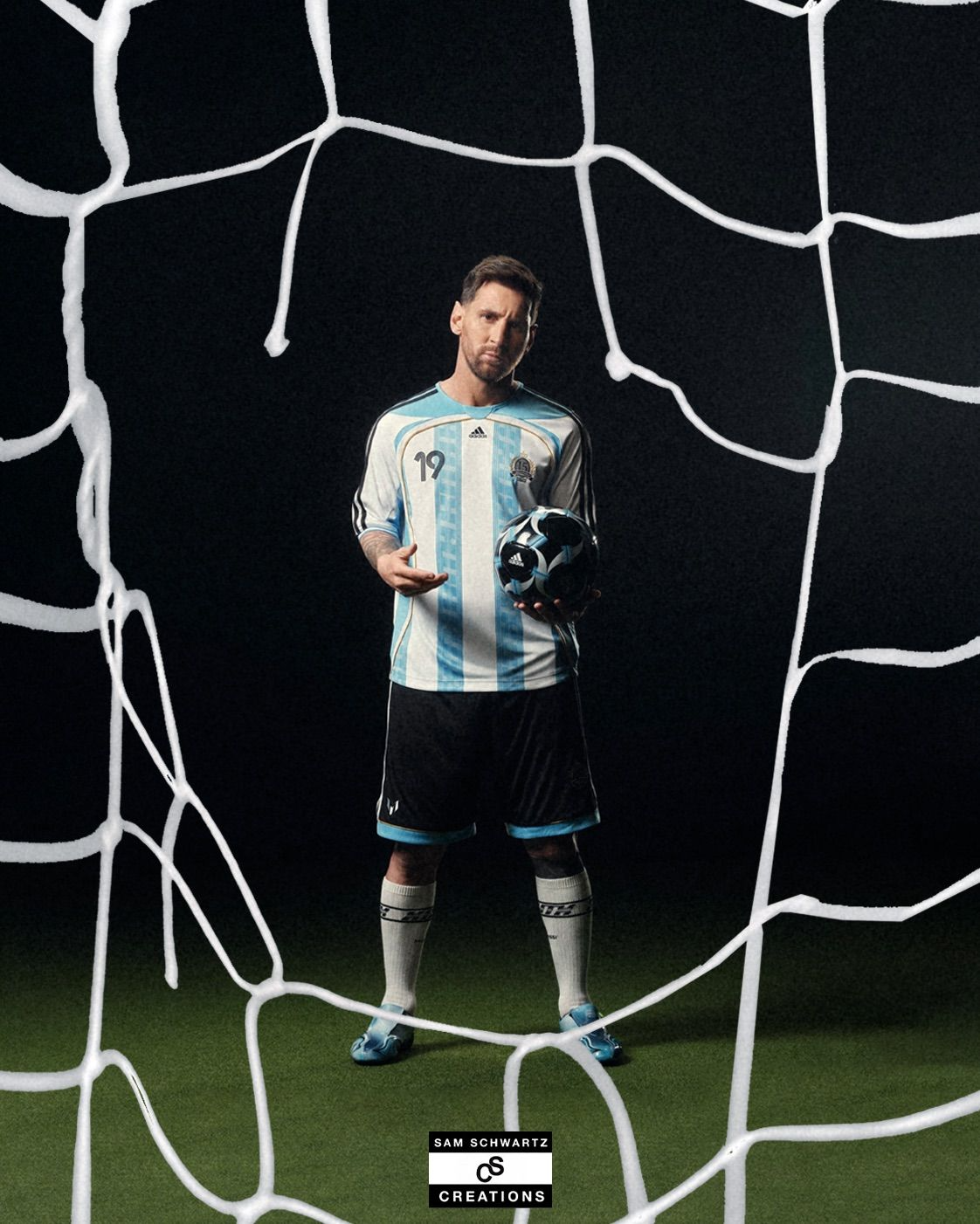 Messi x Kith artwork 5